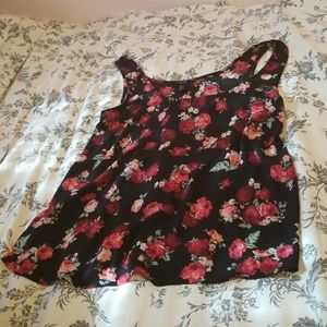 Floral tank top